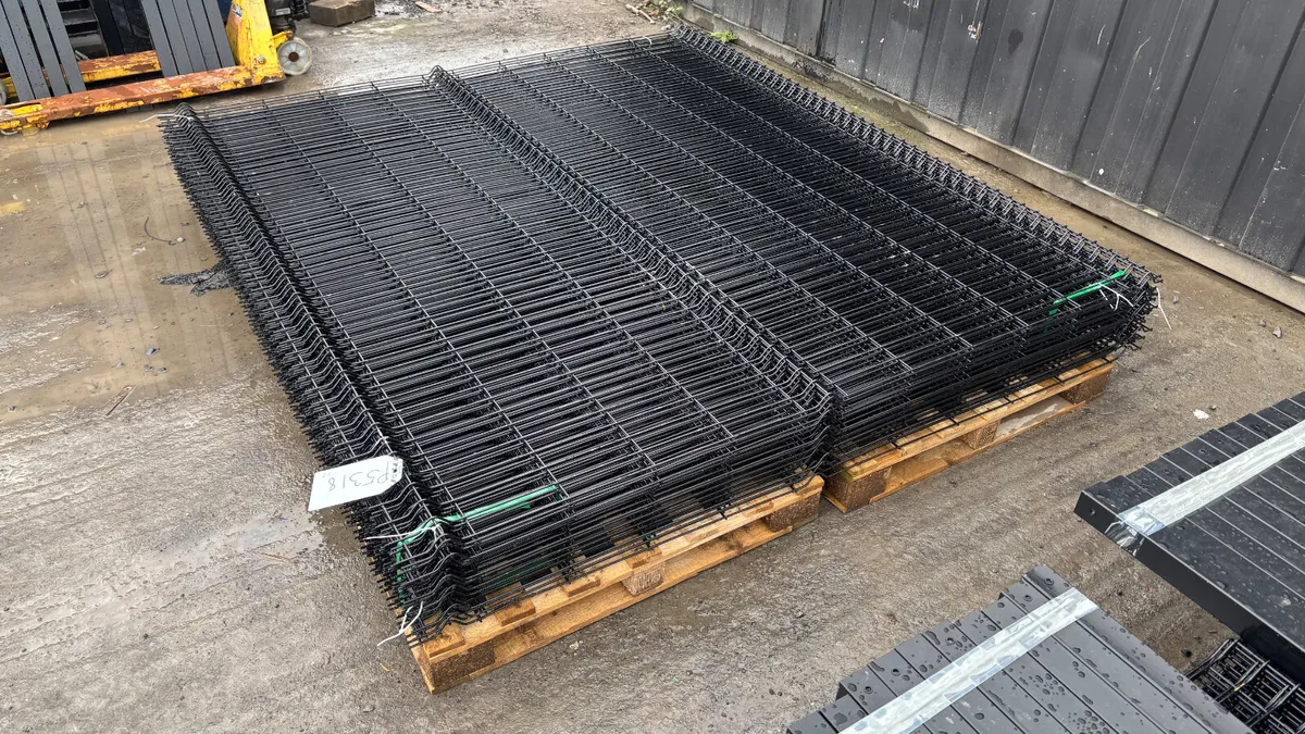 New Black Security Fencing Panels - Image 3