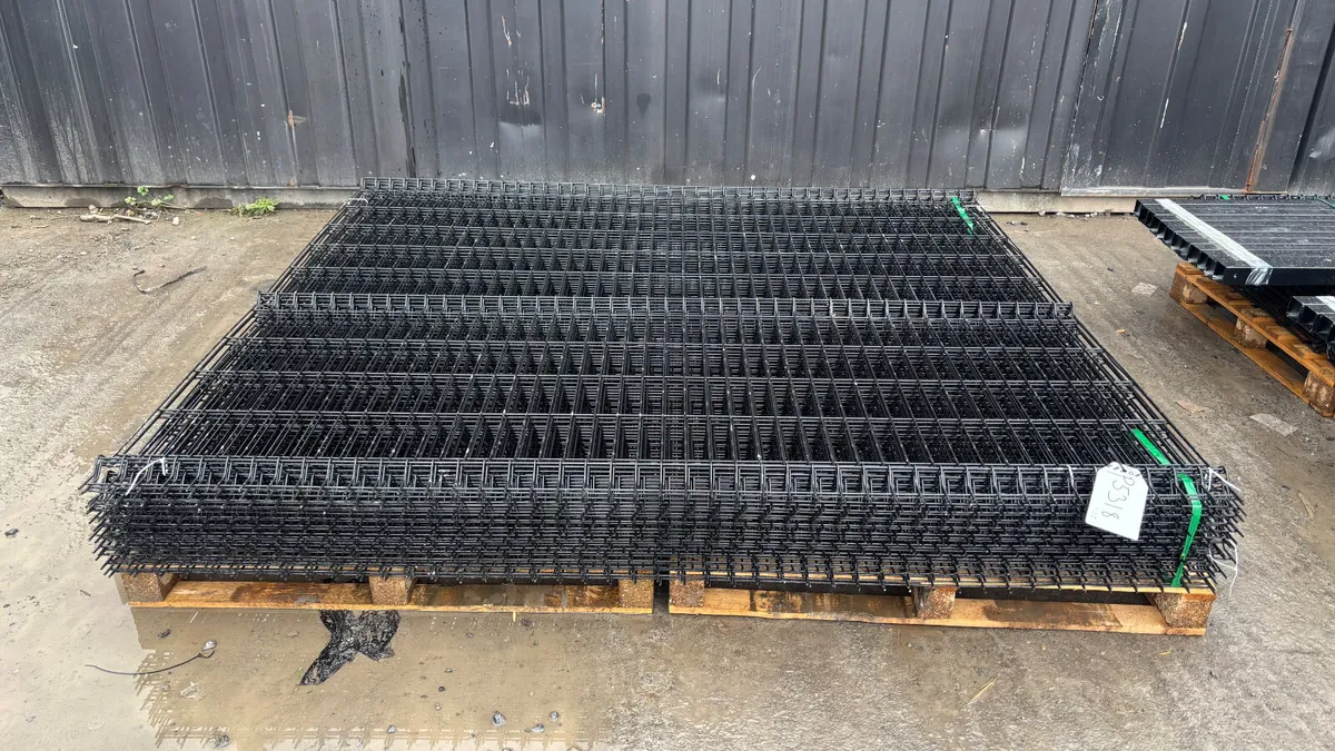 New Black Security Fencing Panels - Image 1