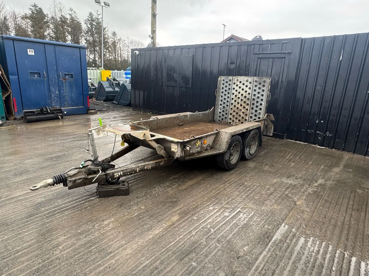 Ifor Williams 2700kg Plant Trailer - Image 1