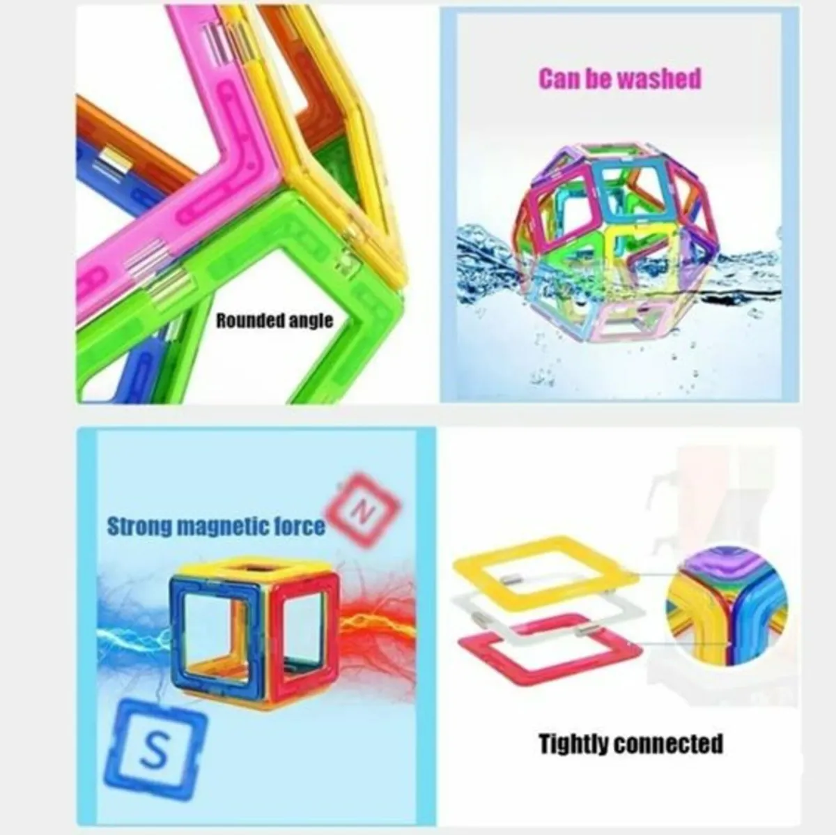 Magnetic Building Blocks Set - Image 2