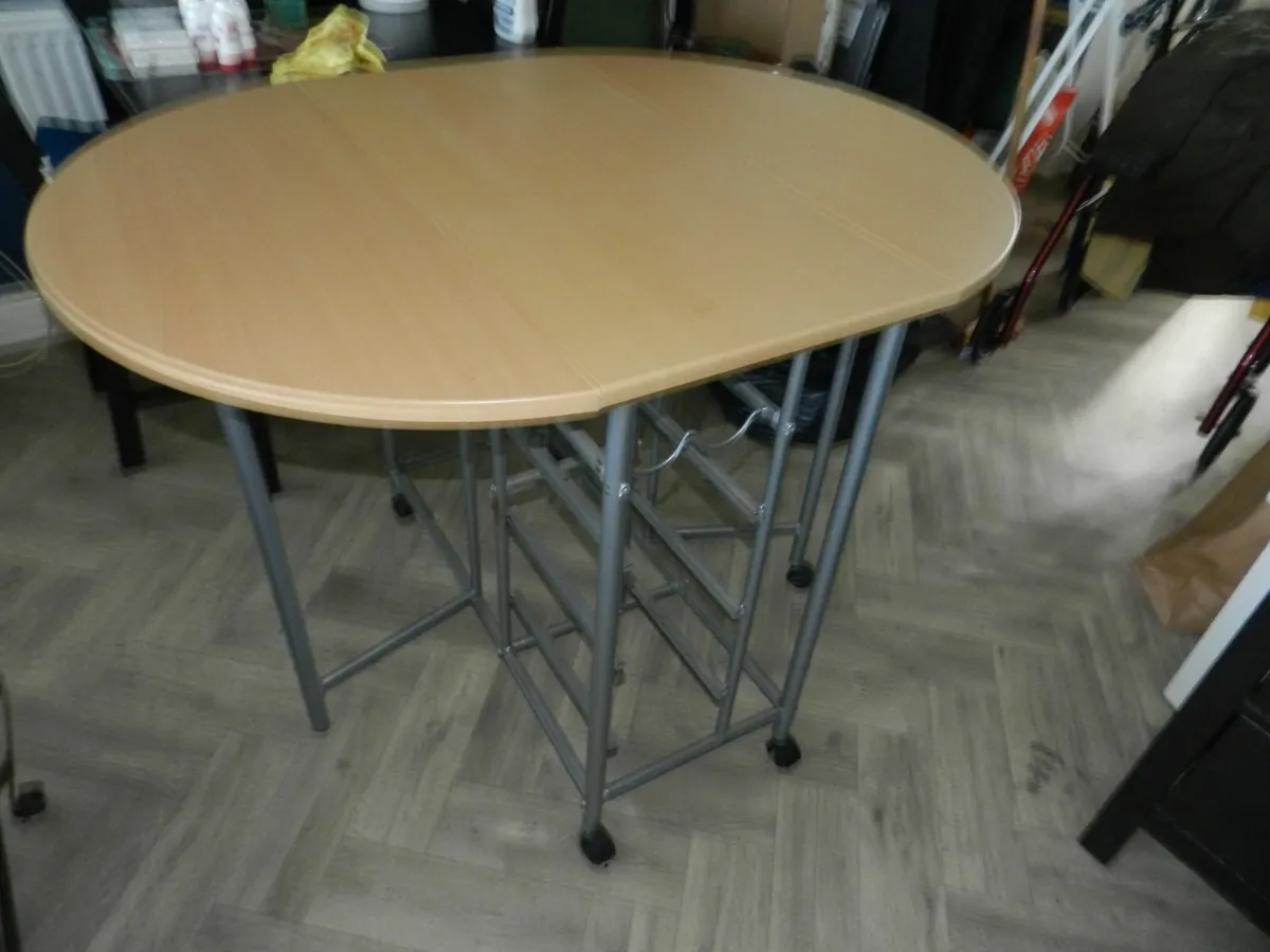 Metal Frame Kitchen table - Image 2