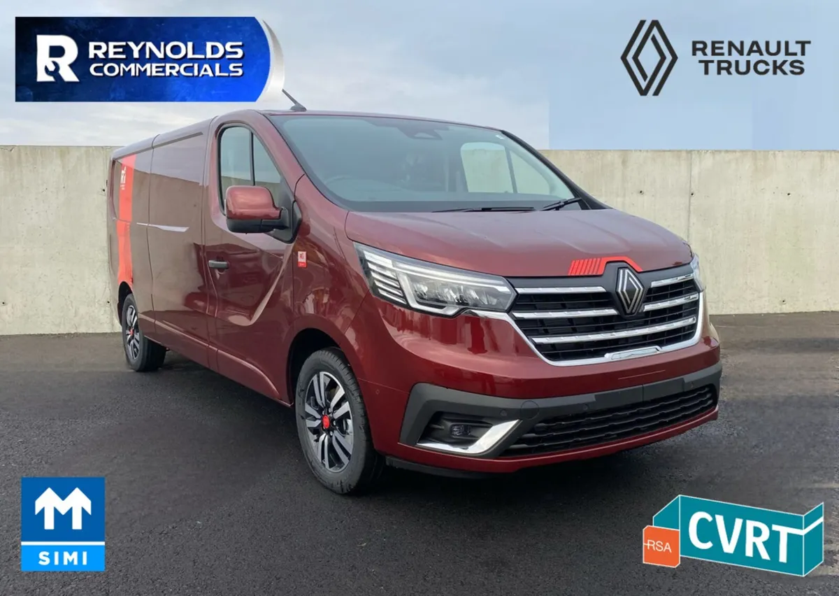 Renault Trafic Exclusive Carmen Red 150/170 HP - Image 1