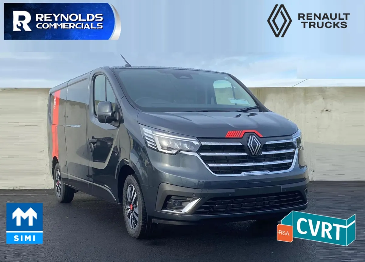 Renault Trafic Exclusive Comet Grey 150/170 HP - Image 1
