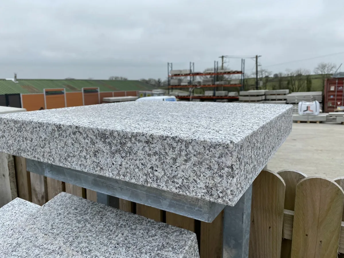 silver granite pier caps - Image 4