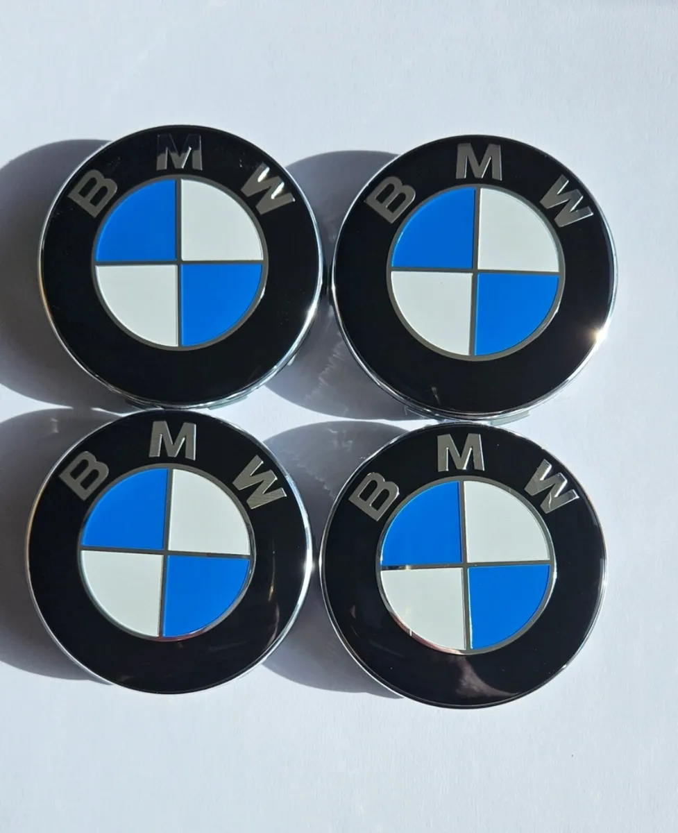 BMW Center Caps 68mm Blue & White (4 Caps €15) - Image 1