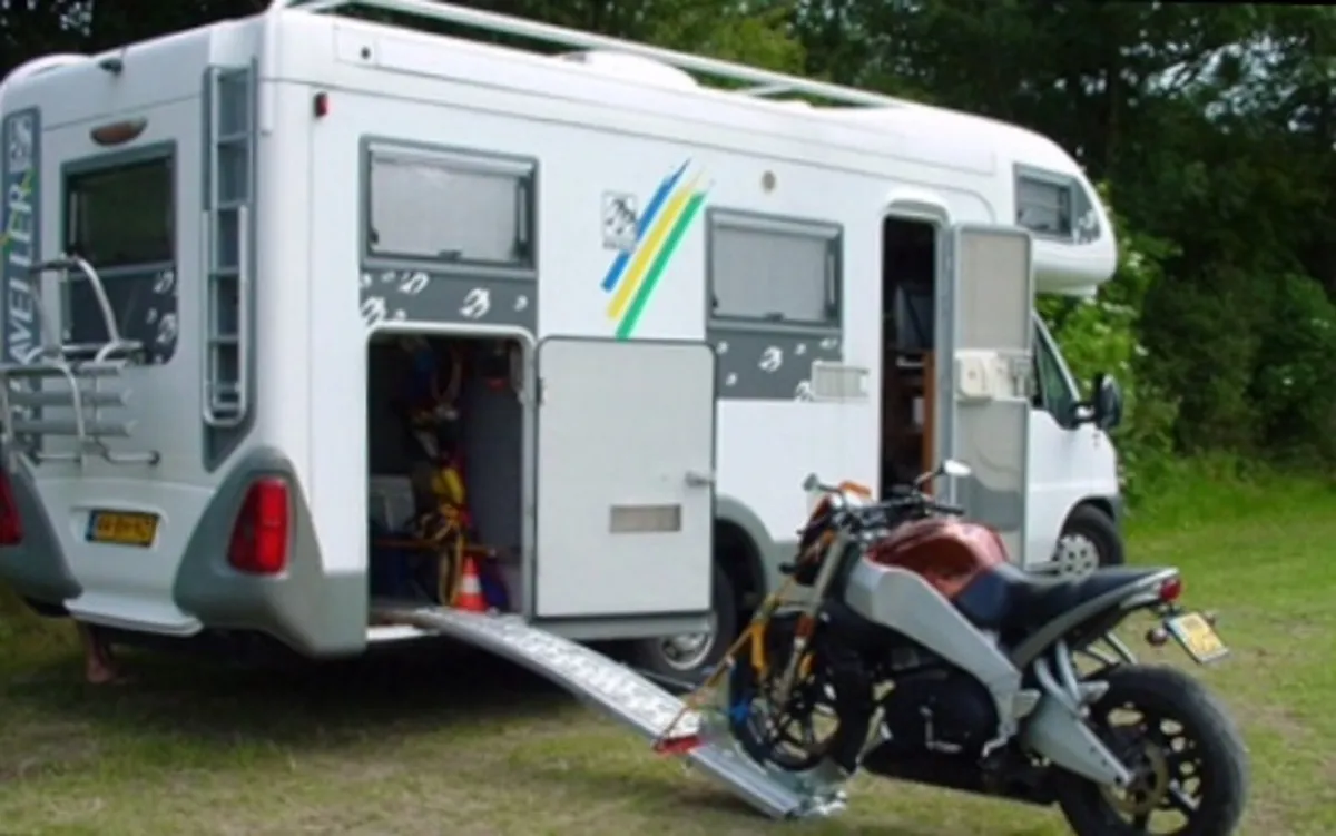 340KG  221cm Alu Bike Ramp - Image 3