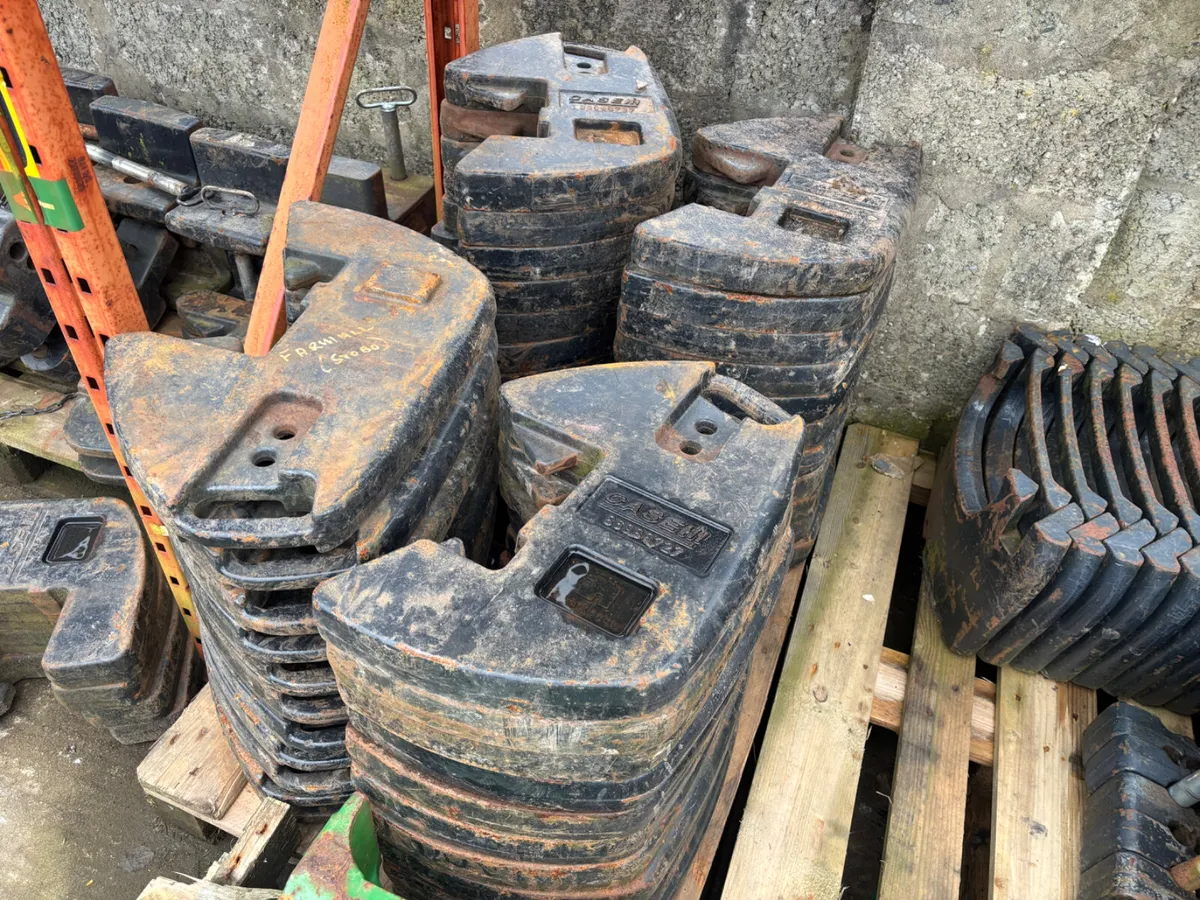 Case weights & Towing eyes - Image 1