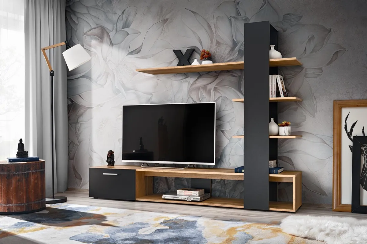 tv unit, TV Stand, Media Console, Entertainment Un - Image 3