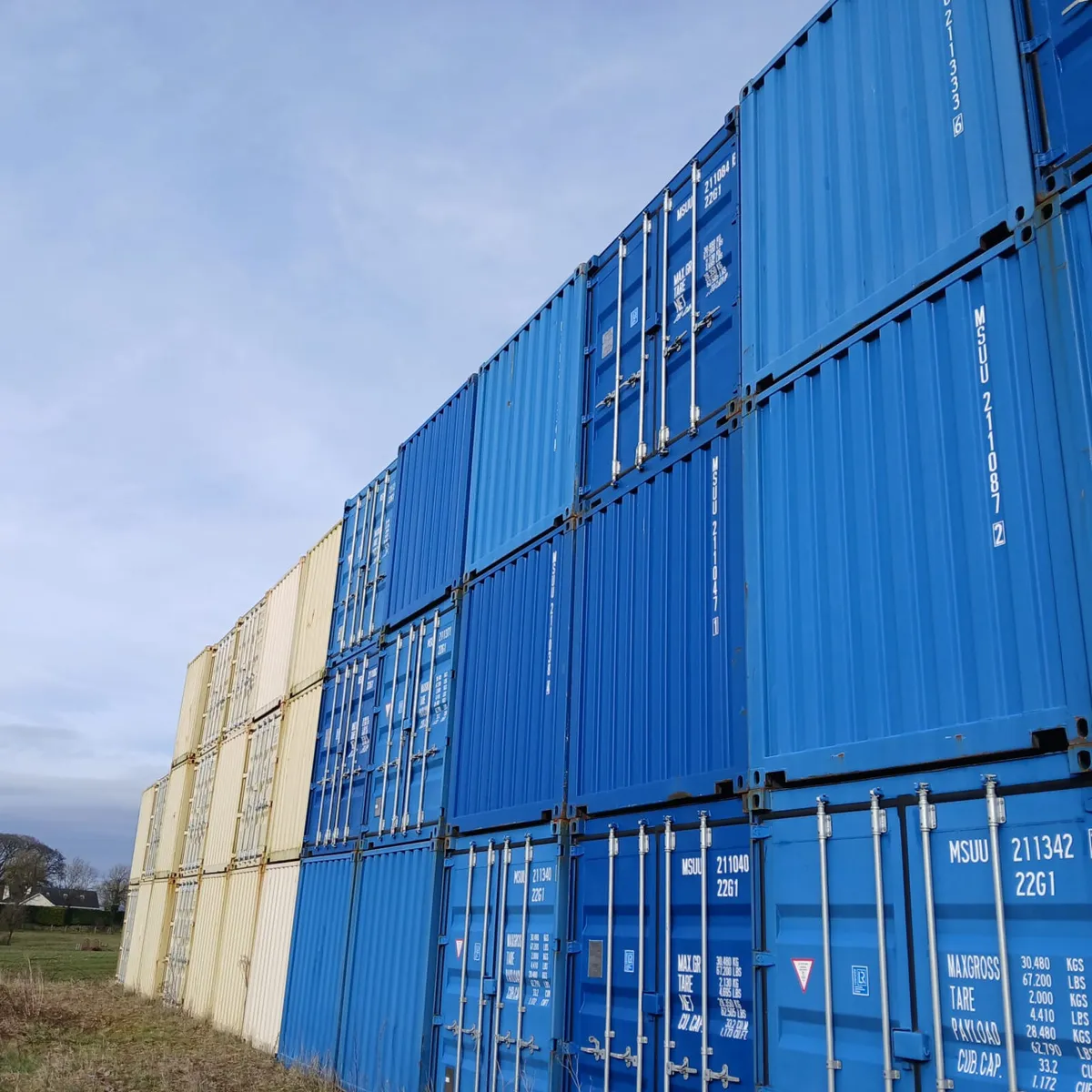 20ft x 8ft One-Way Shipping Containers - Image 3