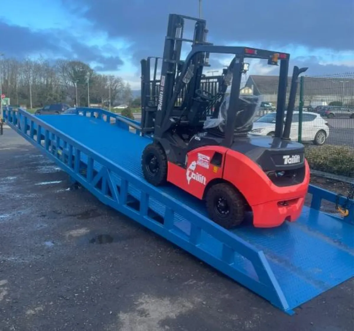 Forklift Container Mobile Loading Ramps - Image 1