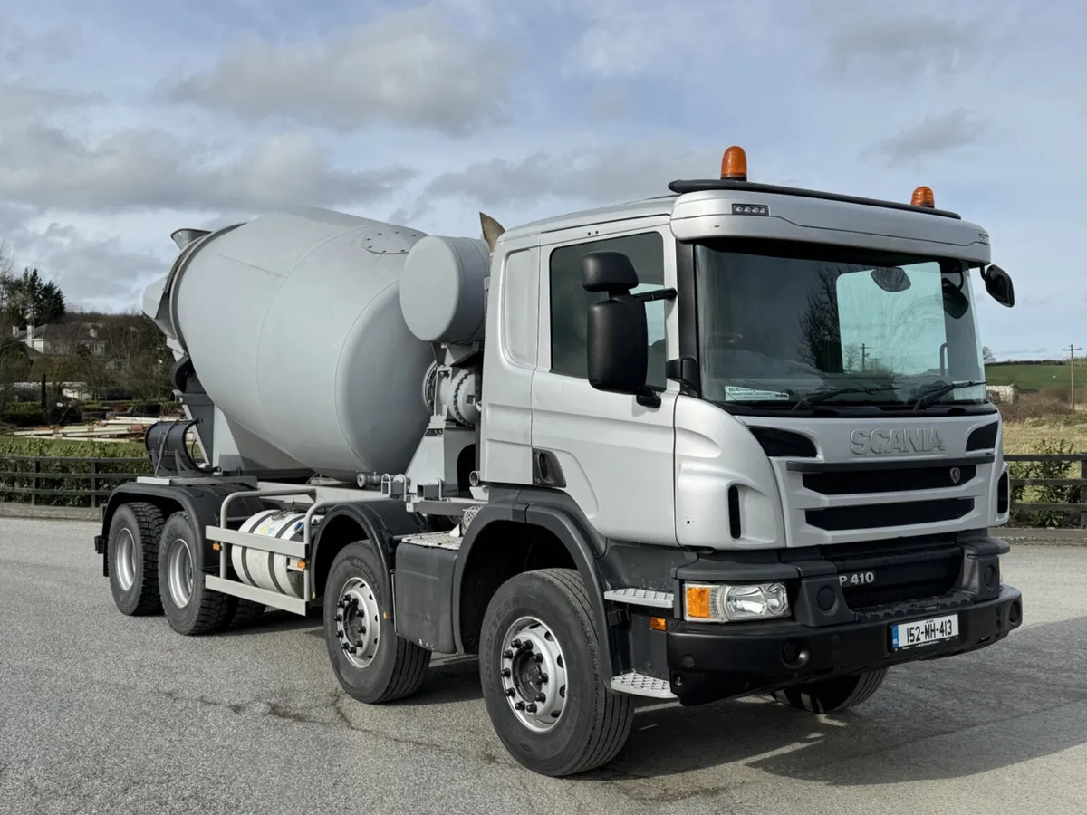 2016 & 2015 Scania P410 8x4 Mixer. Ref No: 2511 - Image 1