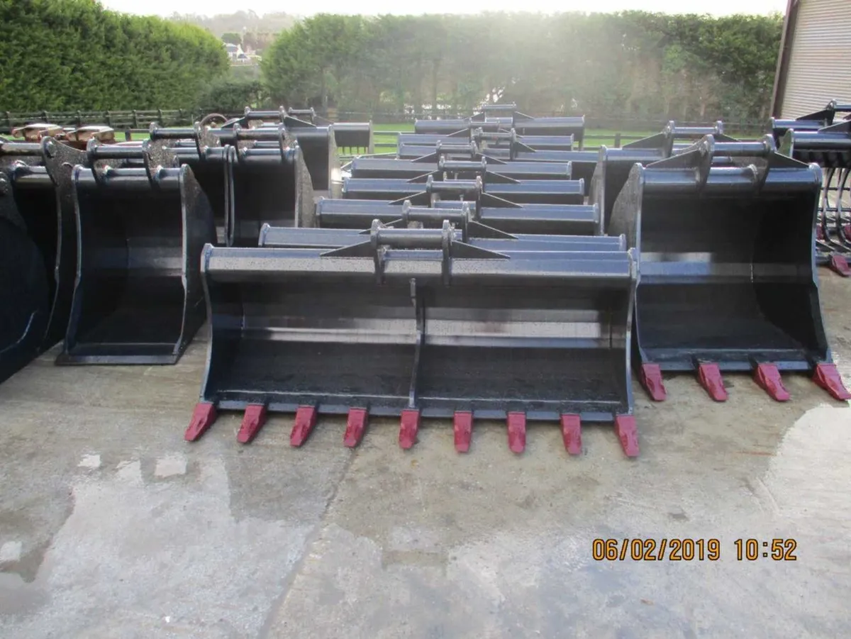 New Shallow Profile Dike Buckets - Image 1