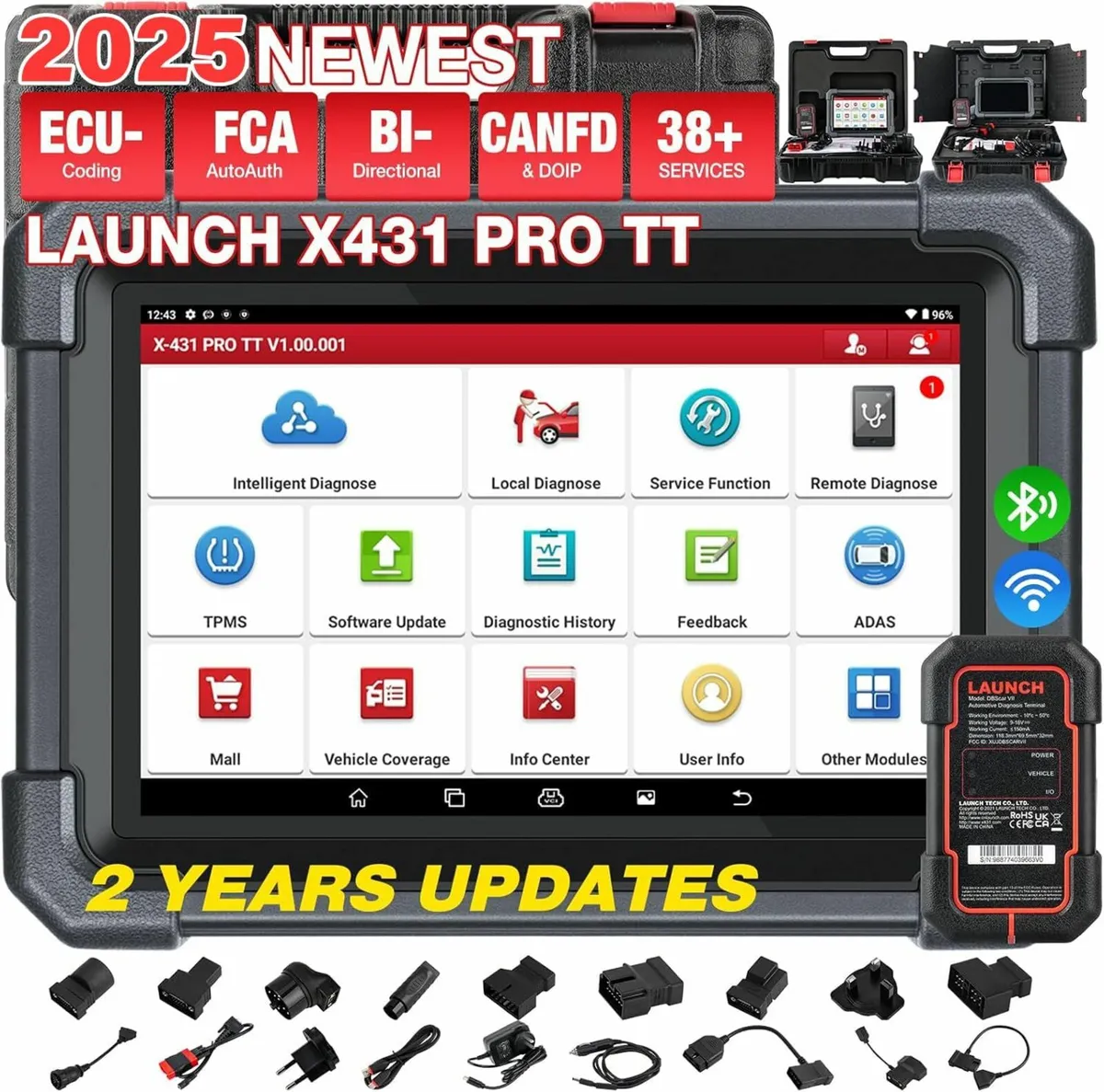 Launch X431 PRO TT Diagnostic Computer - Image 1