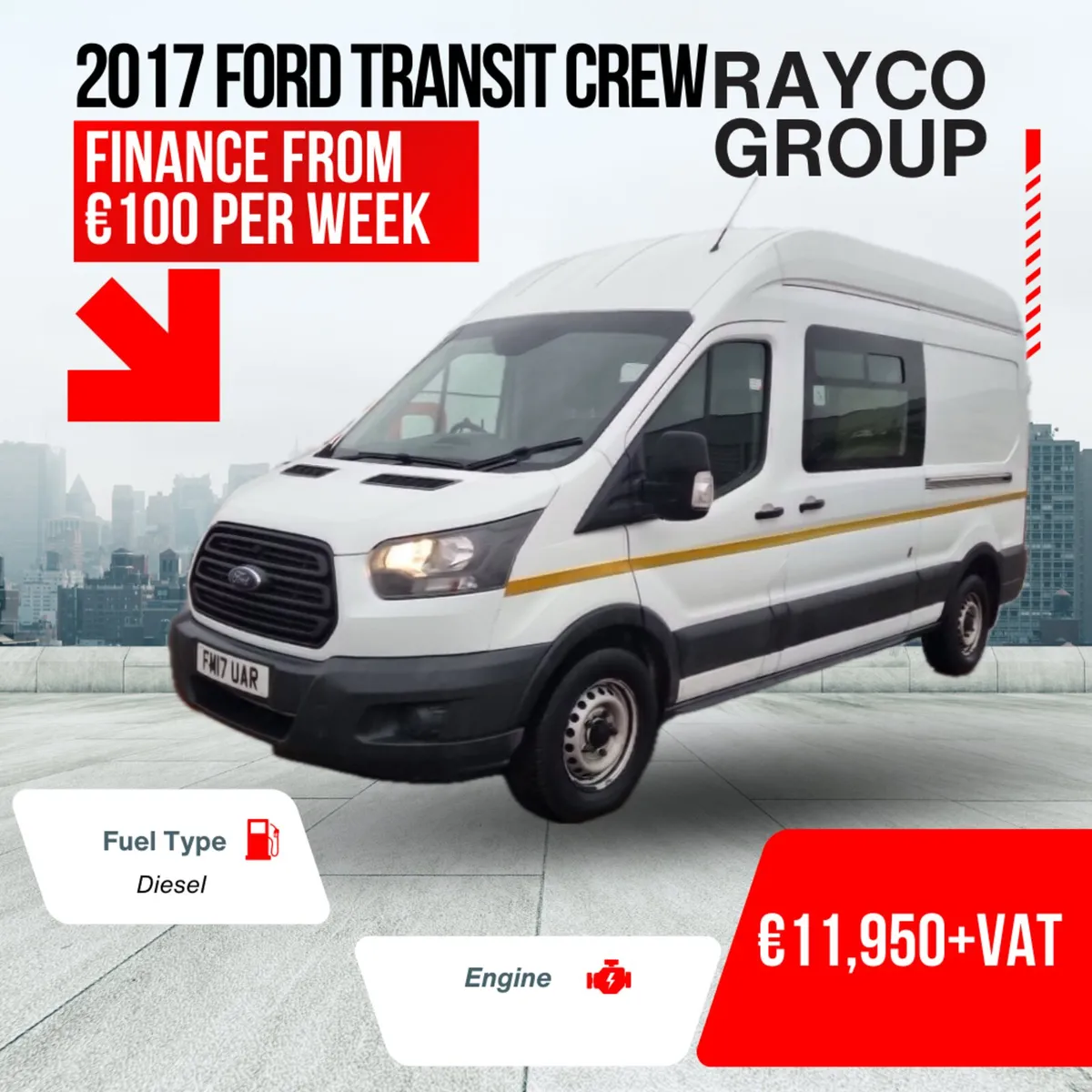 Ford transit crewcab / welfare van - Image 1