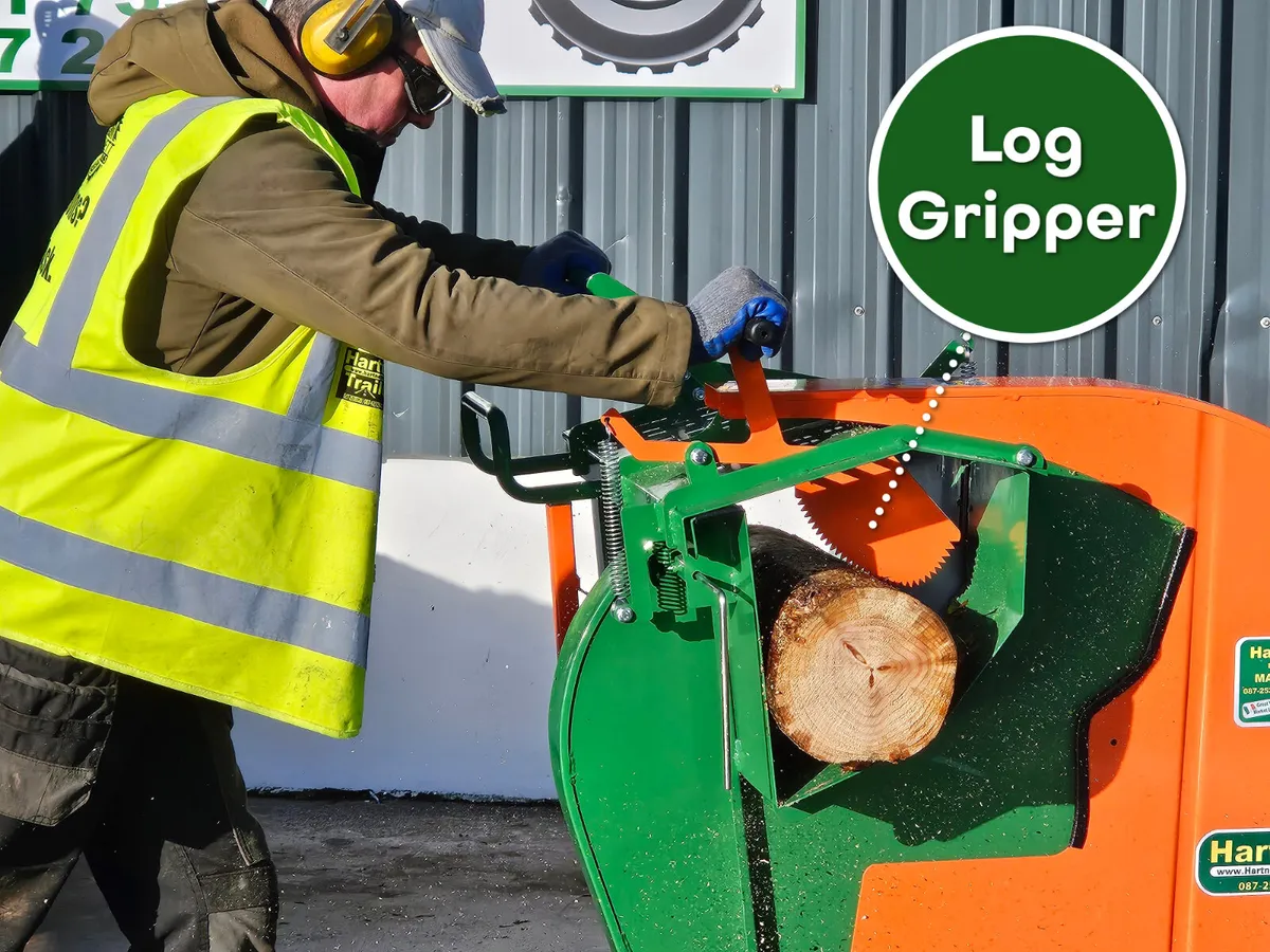 Electric Log Saw 10" Cut - Image 3