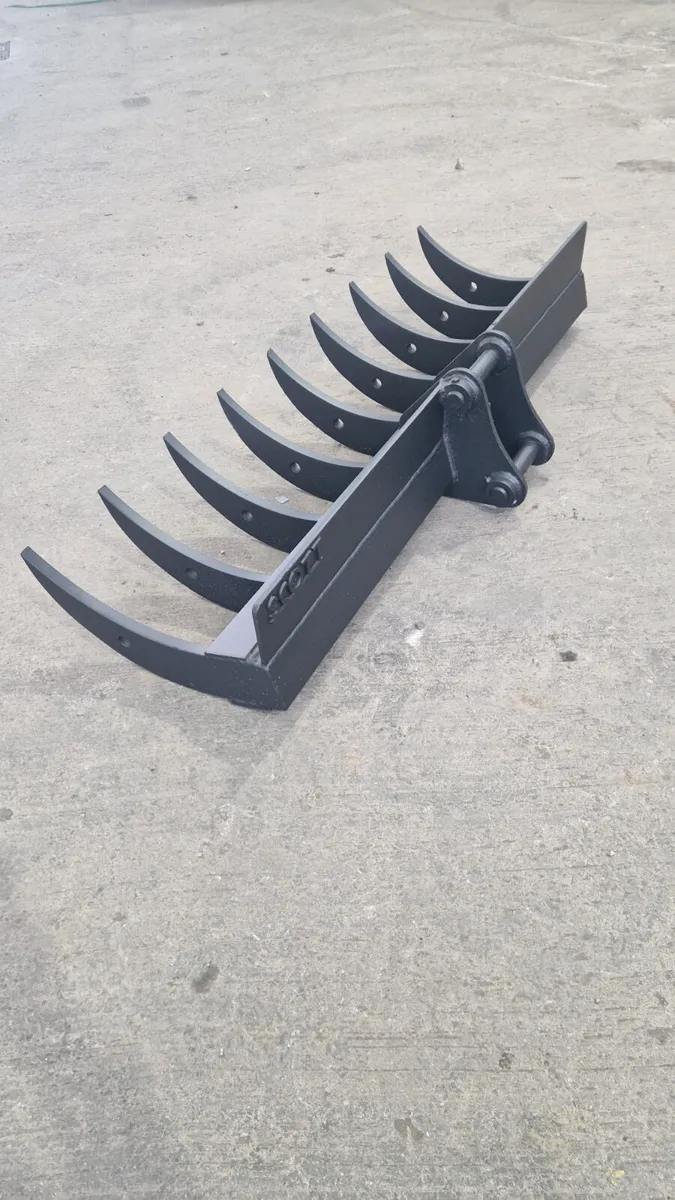 6ft root rake to suit 5-8t machine - Image 3