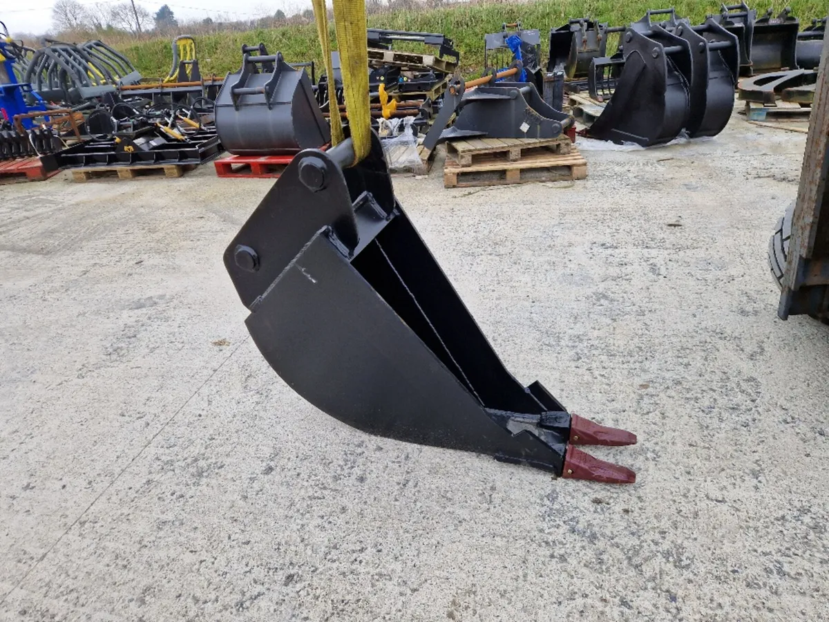 13 ton wide tile drain  bucket - Image 2