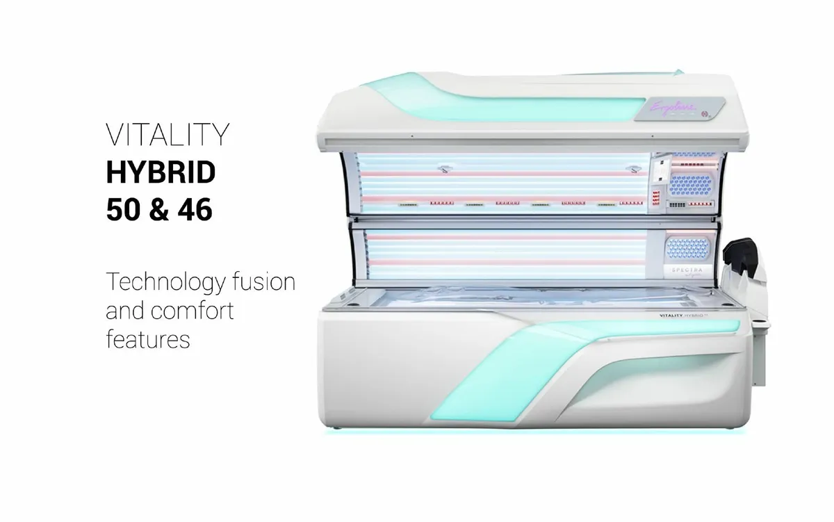 SUNBED ERGOLINE VITALITY HYBRID 50 - Image 1