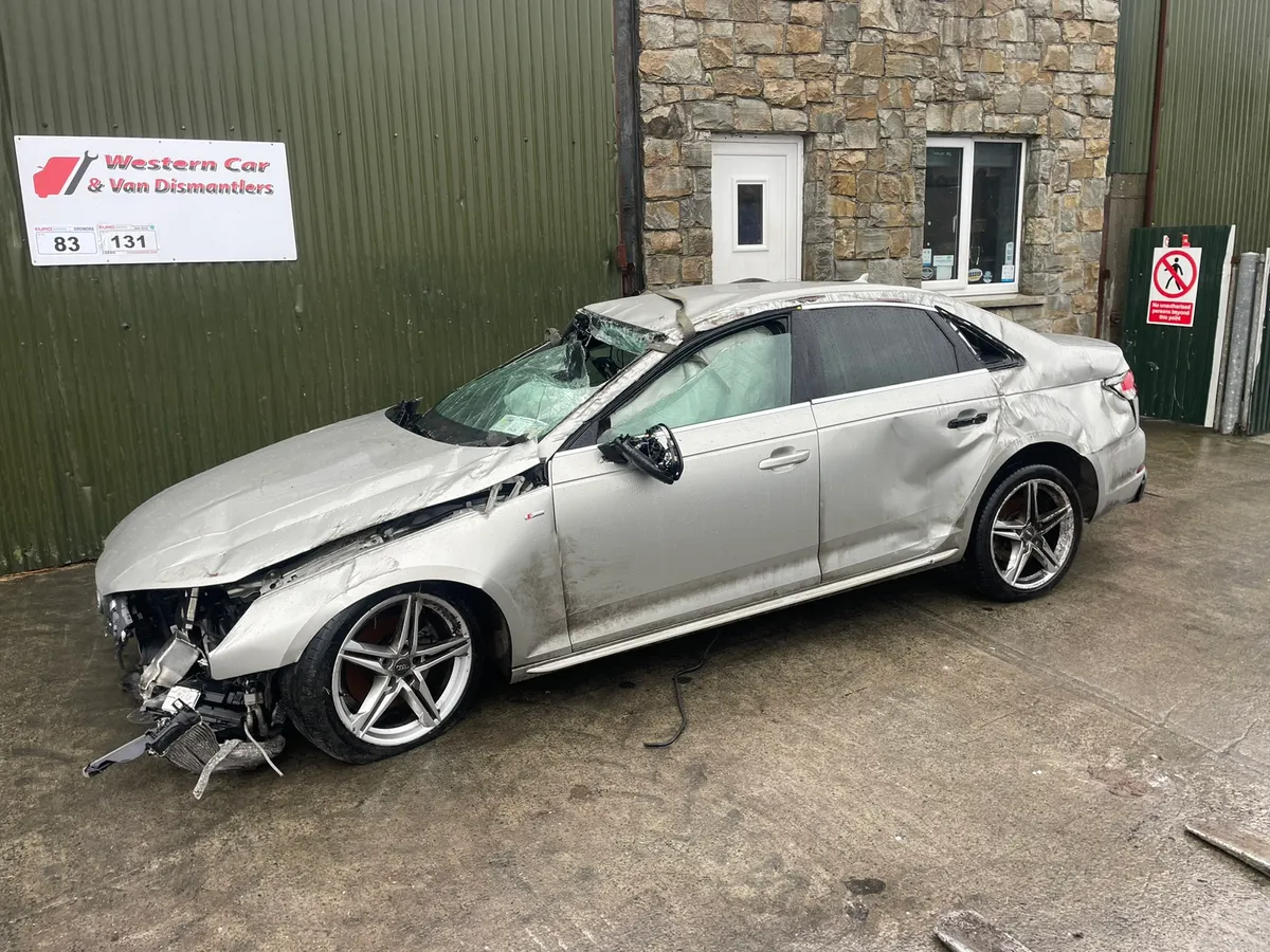 161 Audi a4 2.0 tdi sline auto for dismantling