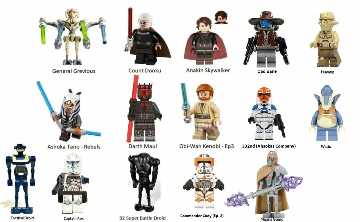 Star Wars Custom MiniFigs - Various - to fit LEGO - Image 3
