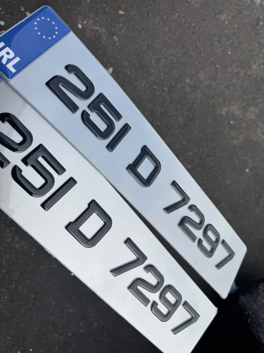 Ultimate number plates delivered! Gel , German , - Image 3