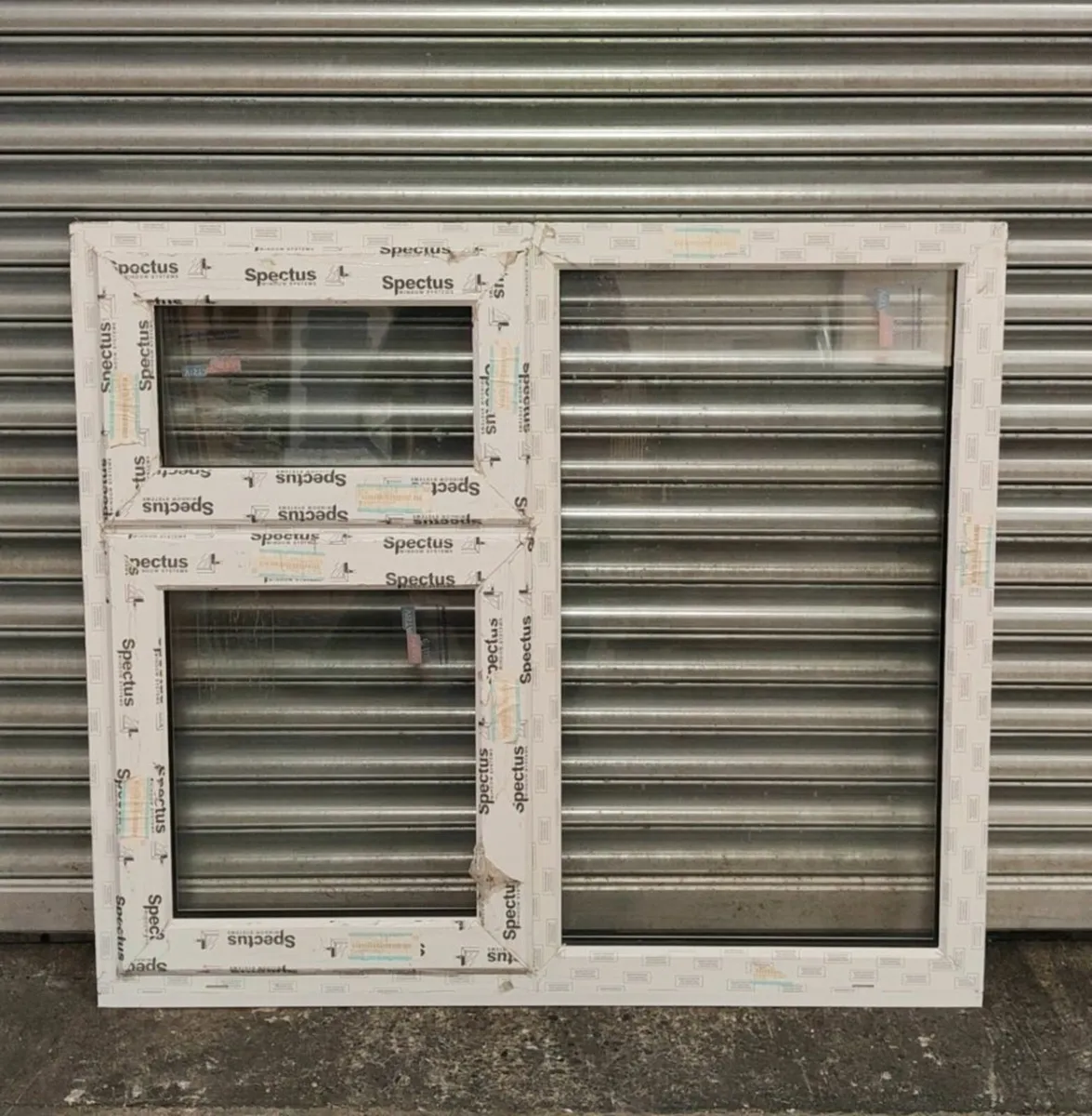 PVC Double Glazed Window - 1205 x 1040mm