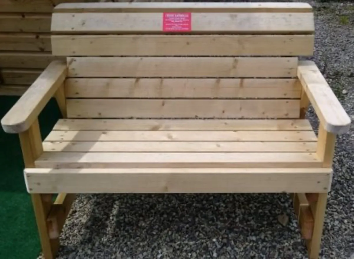 Timber Picnic Benches & Seats - Image 4
