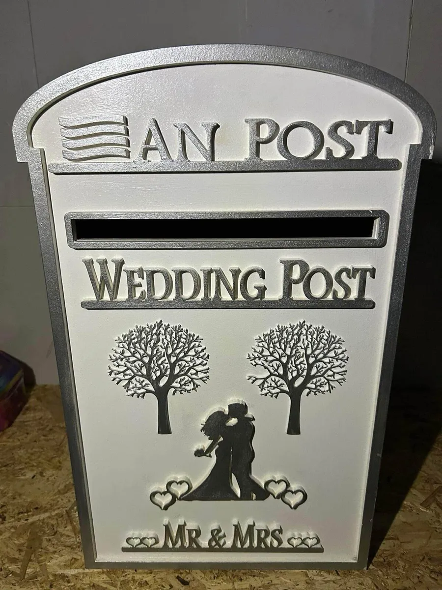 Wedding Post Box, Tayto Wall & Bike for hire - Image 1