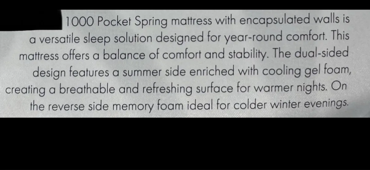 Carpet luxury , summer winter mattress - Image 3