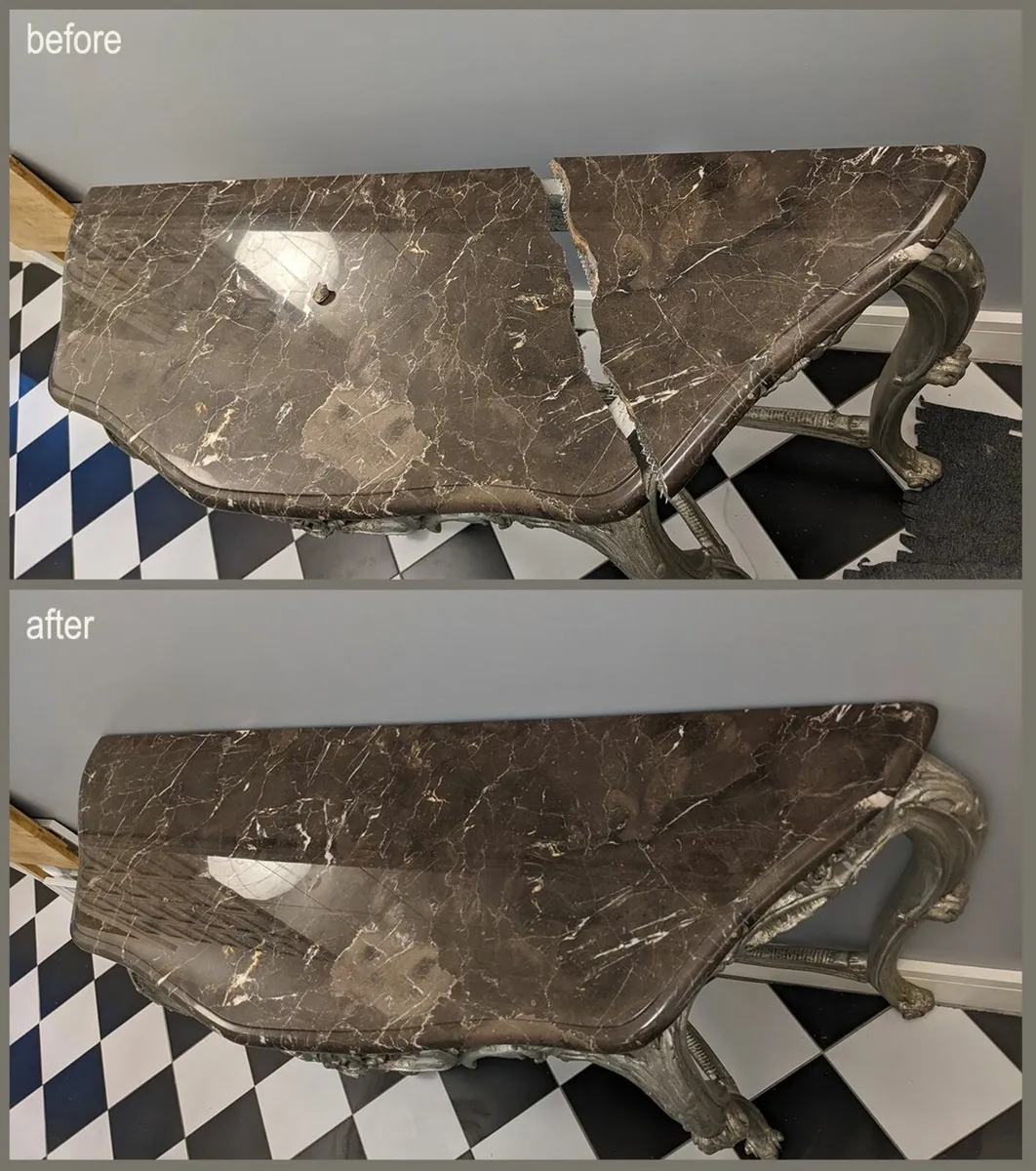 Quartz, Marble, Granite Worktop & Fireplace Repair - Image 1