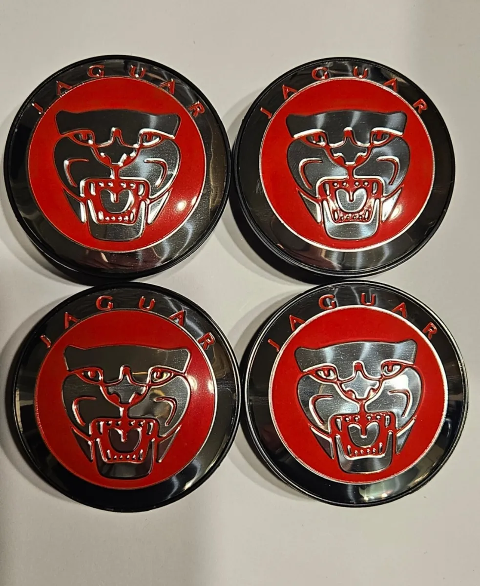 Jaguar 58mm Wheel Center Caps (4 Caps €15) - Image 1