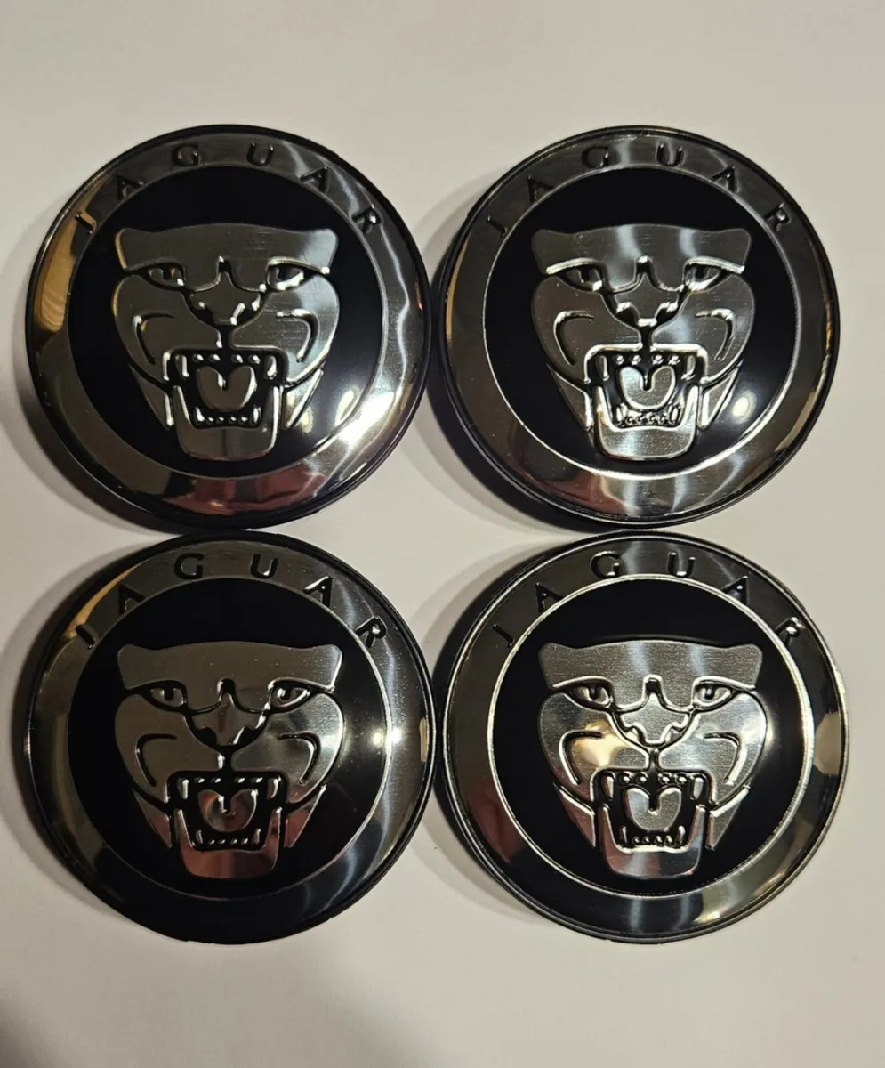 Jaguar 58mm Wheel Center Caps (4 Caps €15) - Image 2