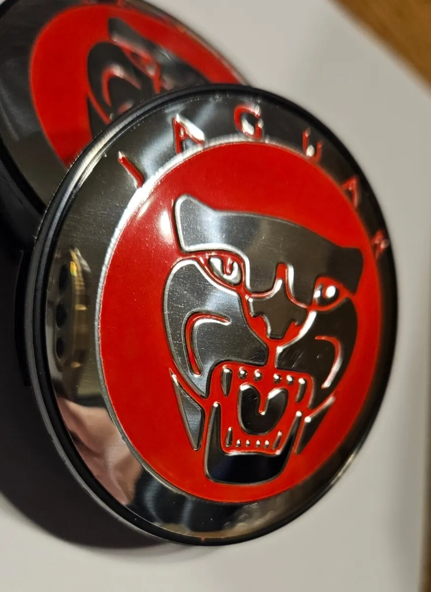 Jaguar 58mm Wheel Center Caps (4 Caps €15) - Image 3