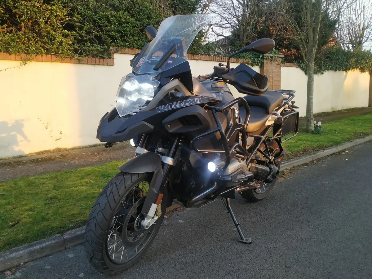BMW R 1200 GS Adventure Triple Black TE 2018 - Image 3