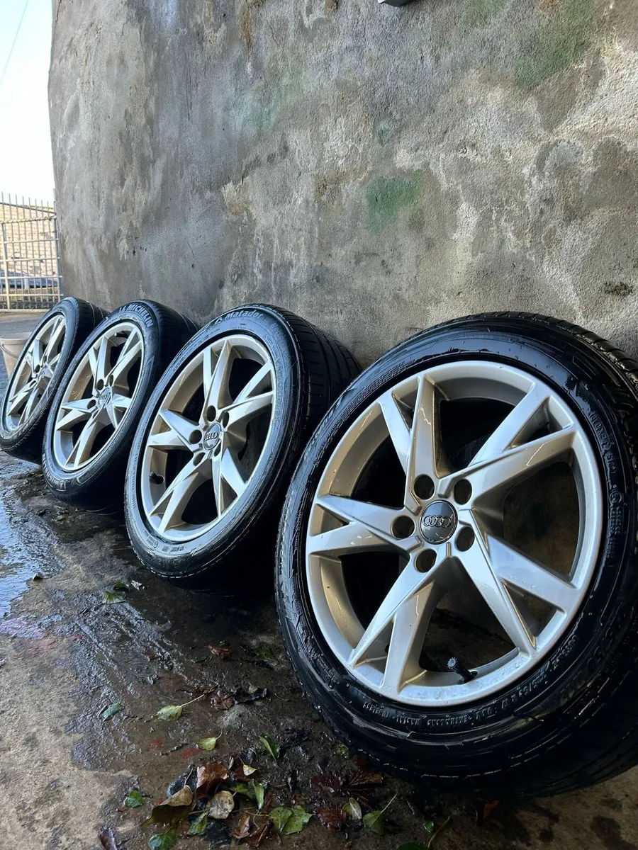 17” GENUINE A4 TECHNIC ALLOYS & TYRES - Image 1