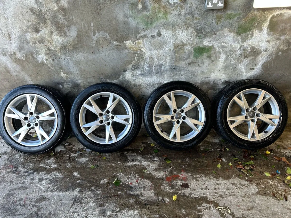 17” GENUINE A4 TECHNIC ALLOYS & TYRES - Image 2