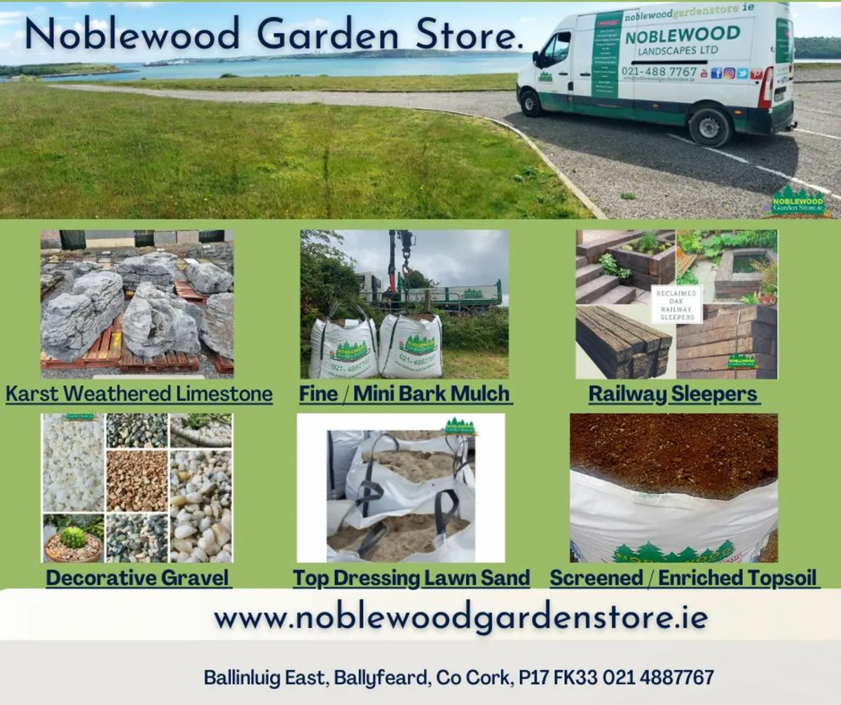 Topsoil, Railway Sleepers, Bark Mulch and More - Image 1