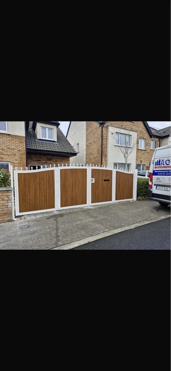 Bi-folding Steel Framed Pvc Gates - Image 1