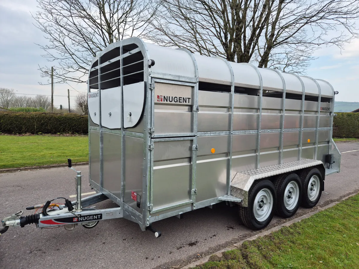 New Nugent 14x6 Livestock  Trailers - Image 1