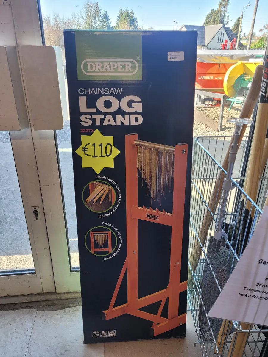 🟠 Chainsaw log stand 🟠