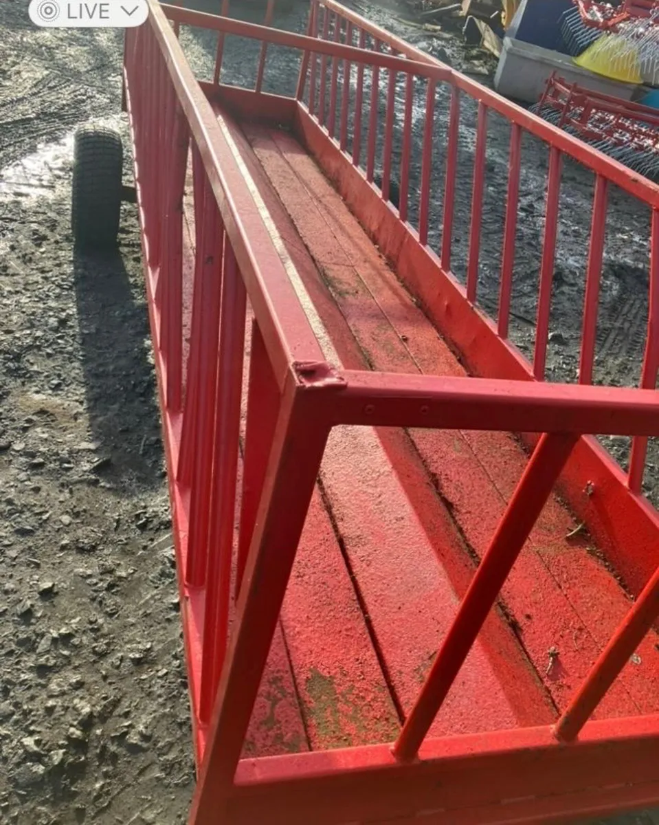 Portequip sheep feed trailer - Image 1