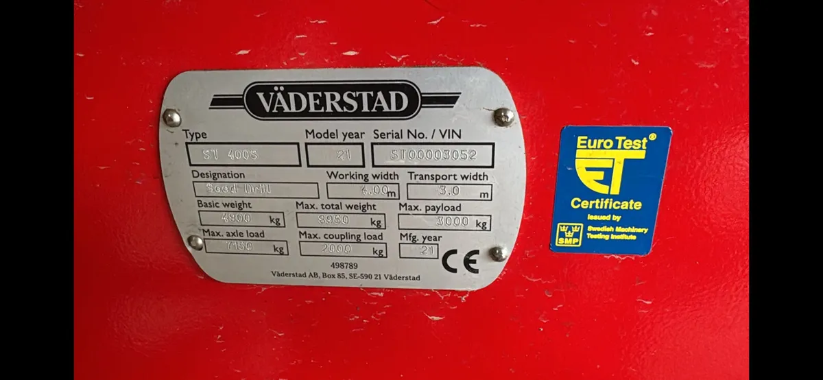 Vaderstad spirit drill - Image 2