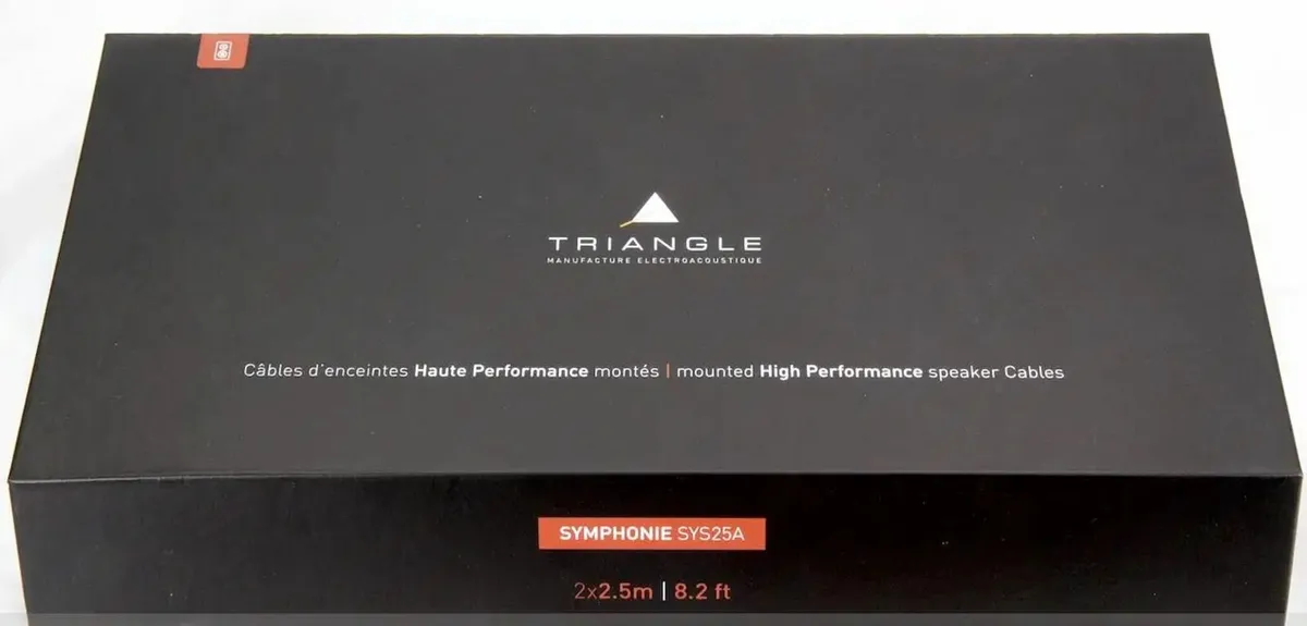 Speaker cables Triangle Symphonie (brand new) - Image 3