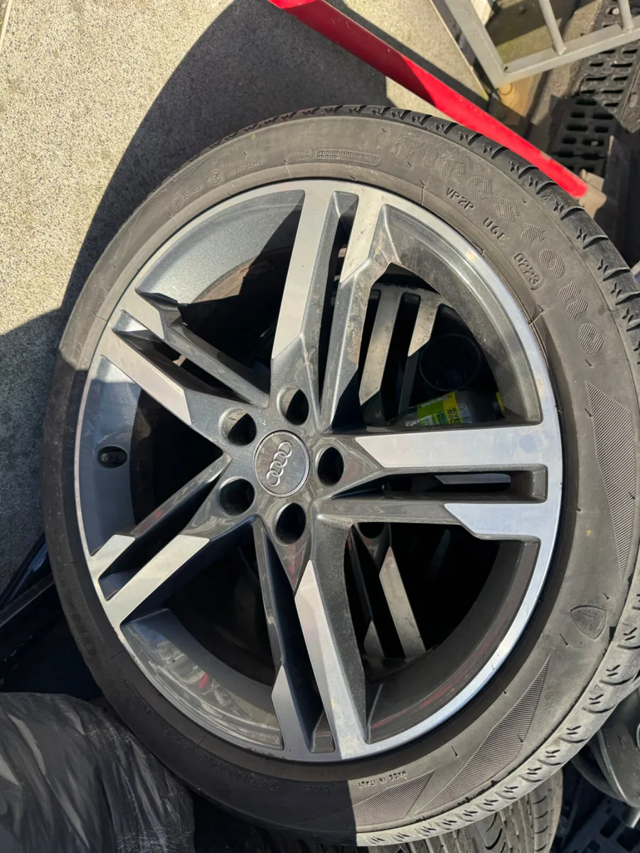 18” Audi Sline 5 spoke & tyres 5x112