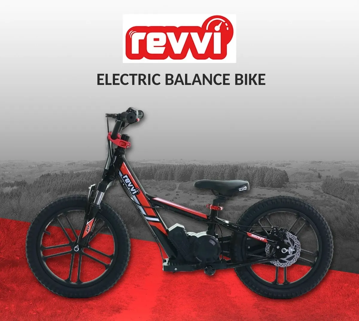 Revvi 12 16 18 20 kids electric bike - Image 1