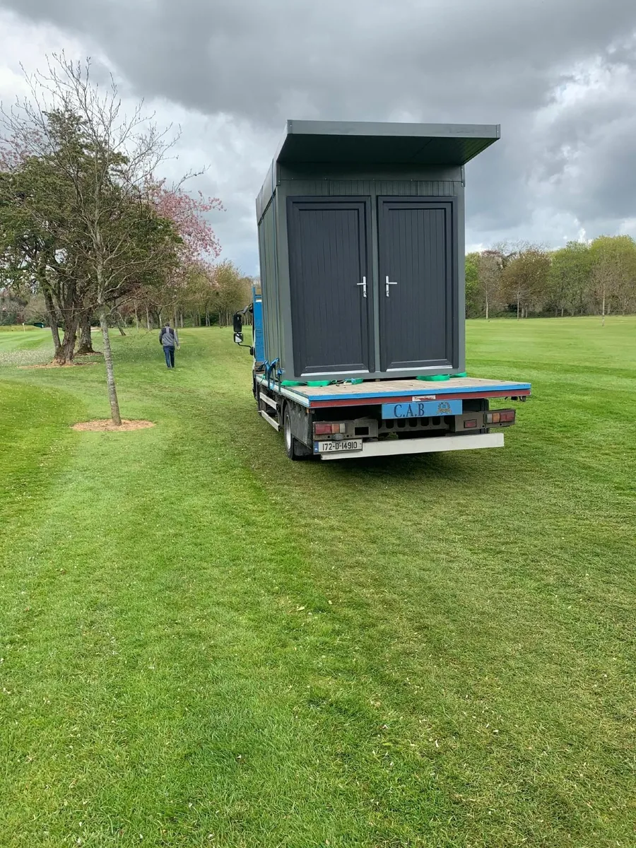 8' x 8' New Portable Toilet for Sale / Rent - Image 4