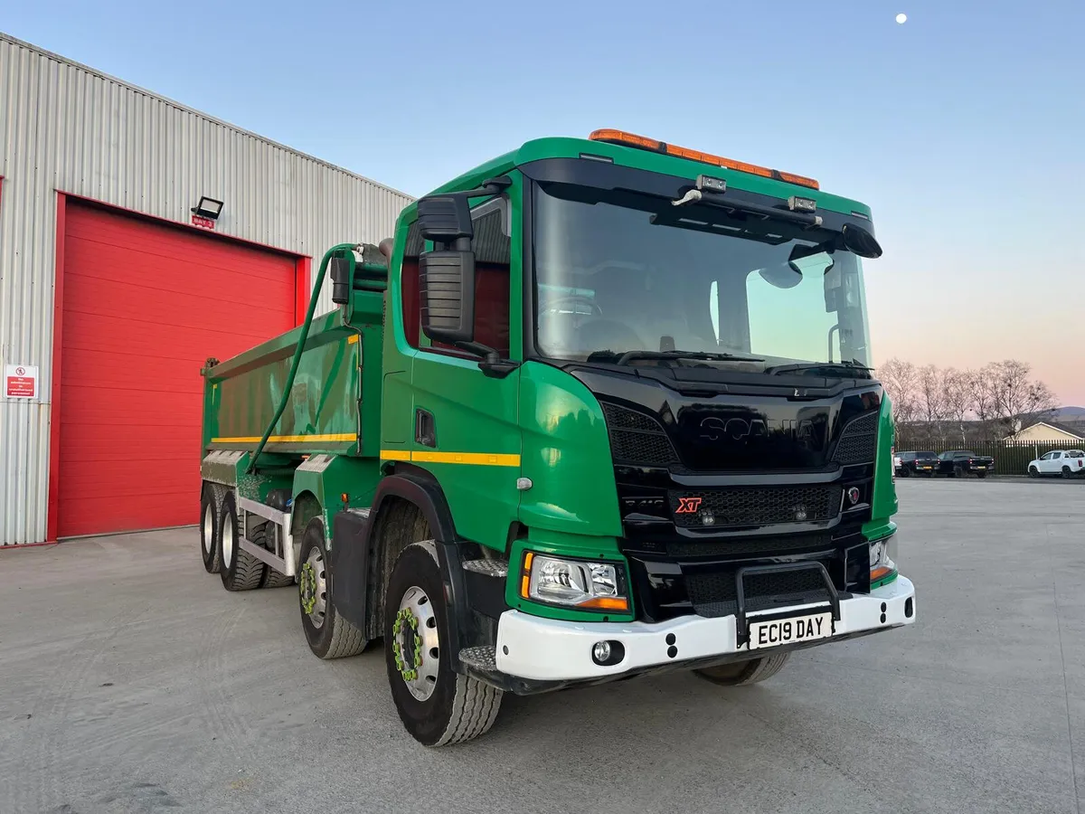 2019 SCANIA P410 XT 8x4 TIPPER - Image 4