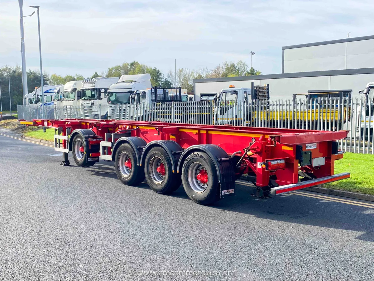 2020 DENNISON DROP & GO SKELETAL TRAILER - Image 4