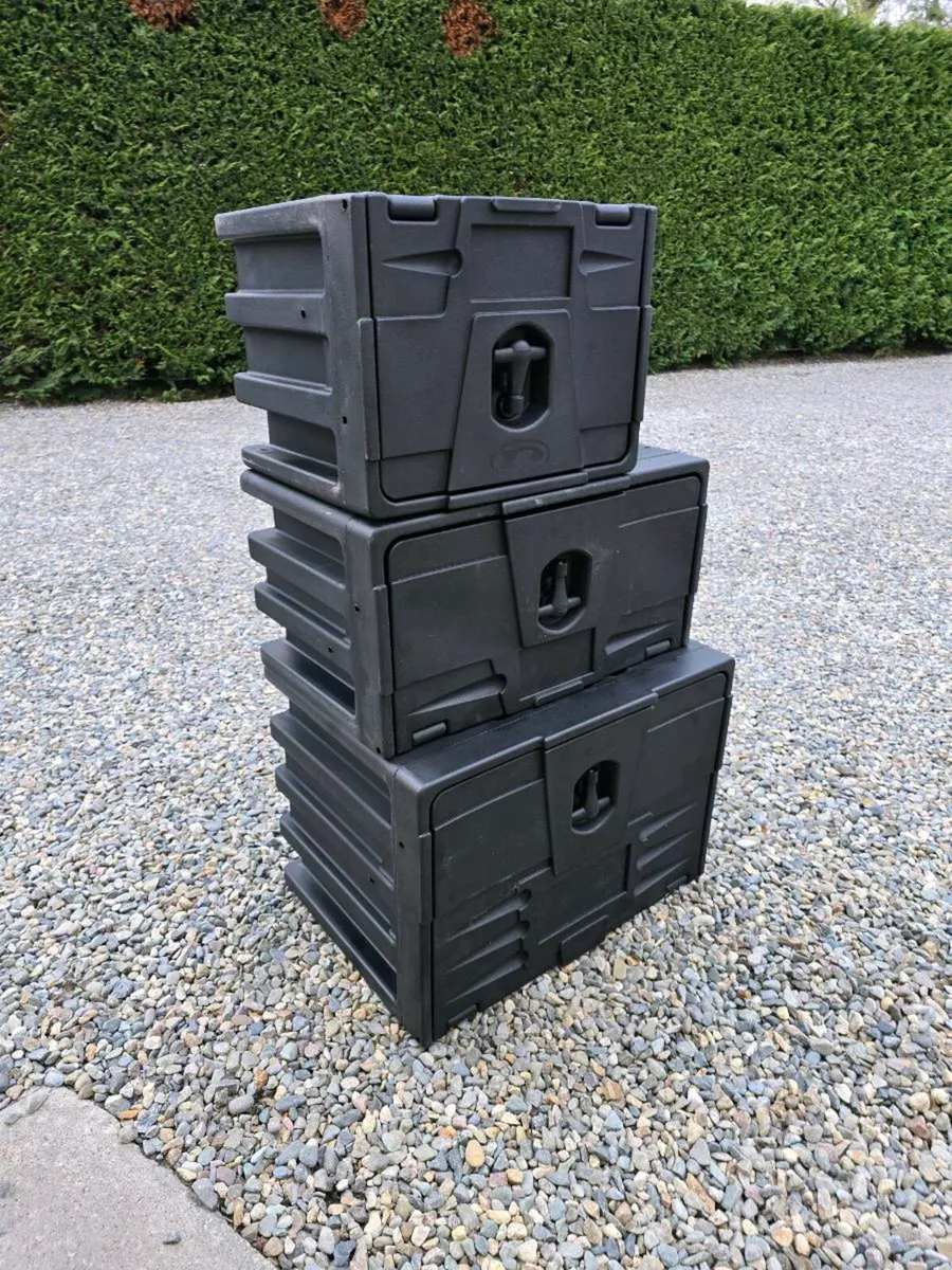Heavy duty strong plastic toolboxes storage box - Image 1