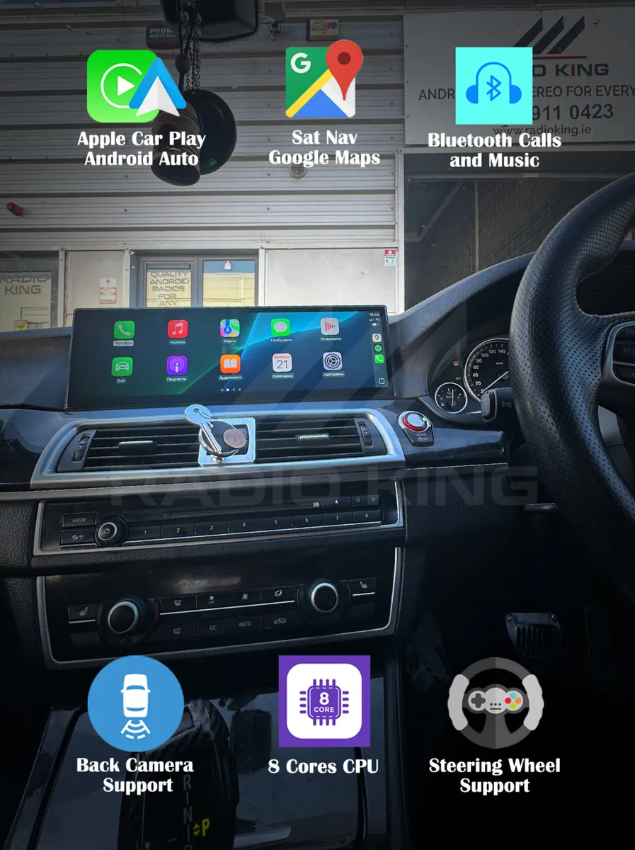 PREMIUM CARPLAY BMW F10 ANDROID AUTO CarPlaySYSTEM - Image 1